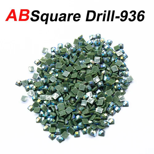 Diamond Painting AB Square Drills – Sparkling Replacement Rhinestones