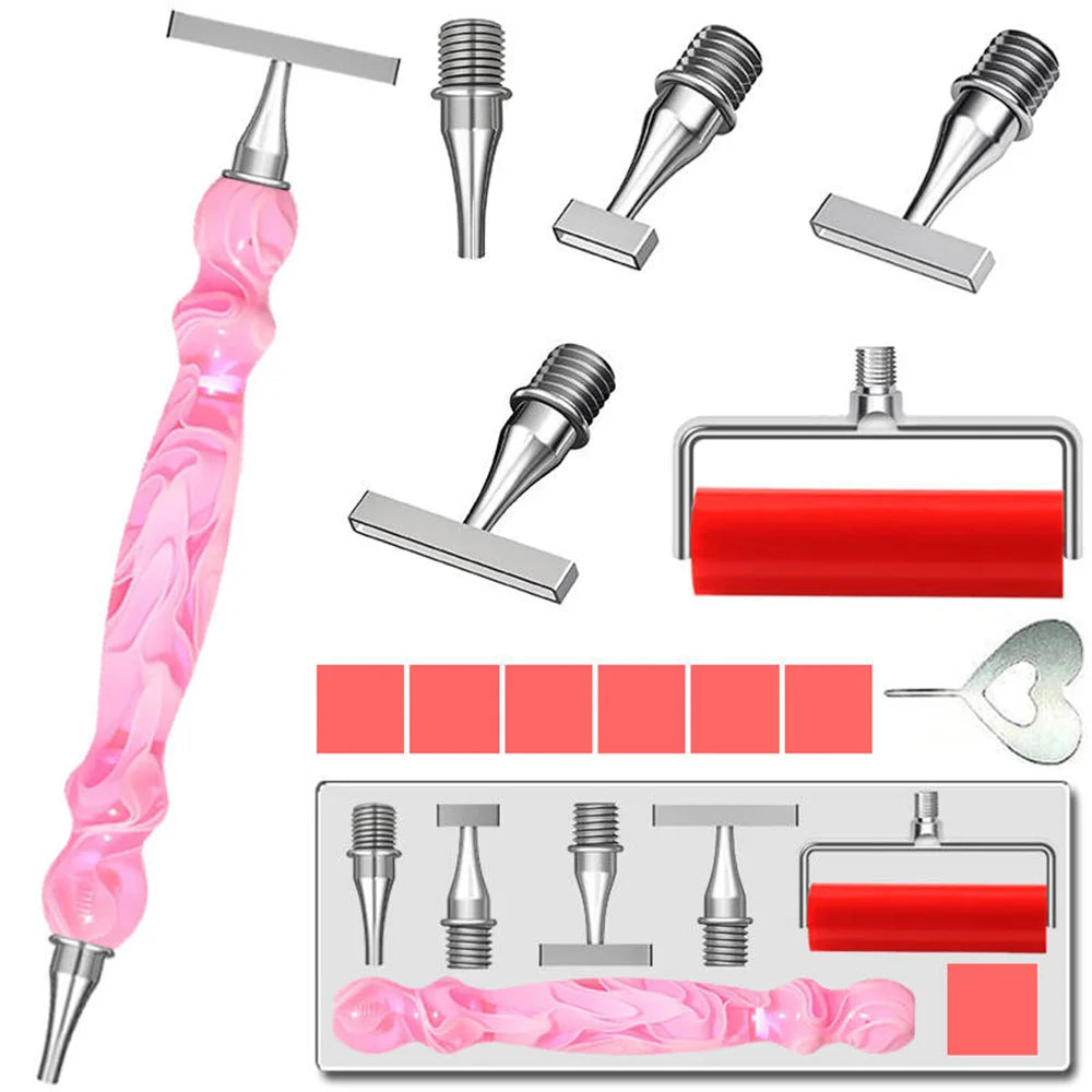 Diamond Painting Pen & Roller Set – Drill Placement Tool Kit