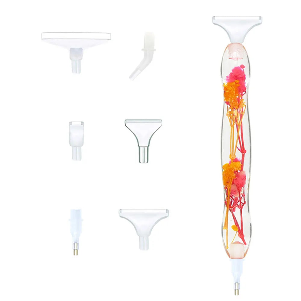 Diamond Painting Flower Resin Pen – Interchangeable Tip Tool