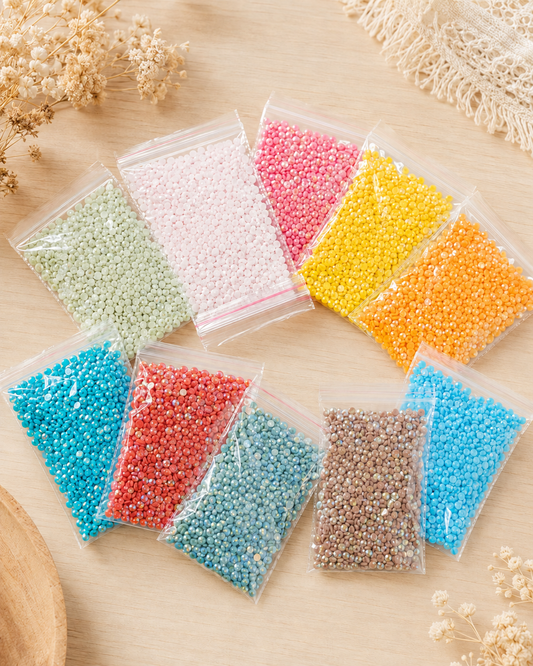 AB Round Diamond Painting Drills – 2.8 mm colour Refill Pack ca. 8000 pcs