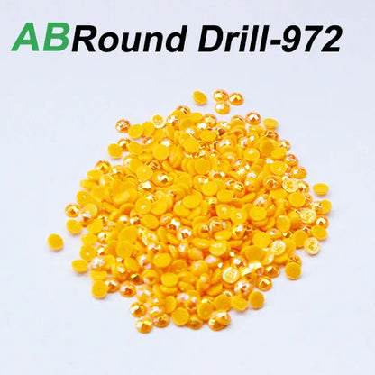 AB Round Diamond Painting Drills – 2.8 mm colour Refill Pack ca. 8000 pcs