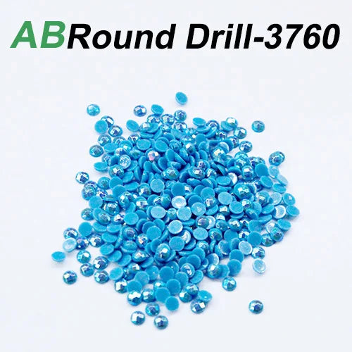 AB Round Diamond Painting Drills – 2.8 mm colour Refill Pack ca. 8000 pcs