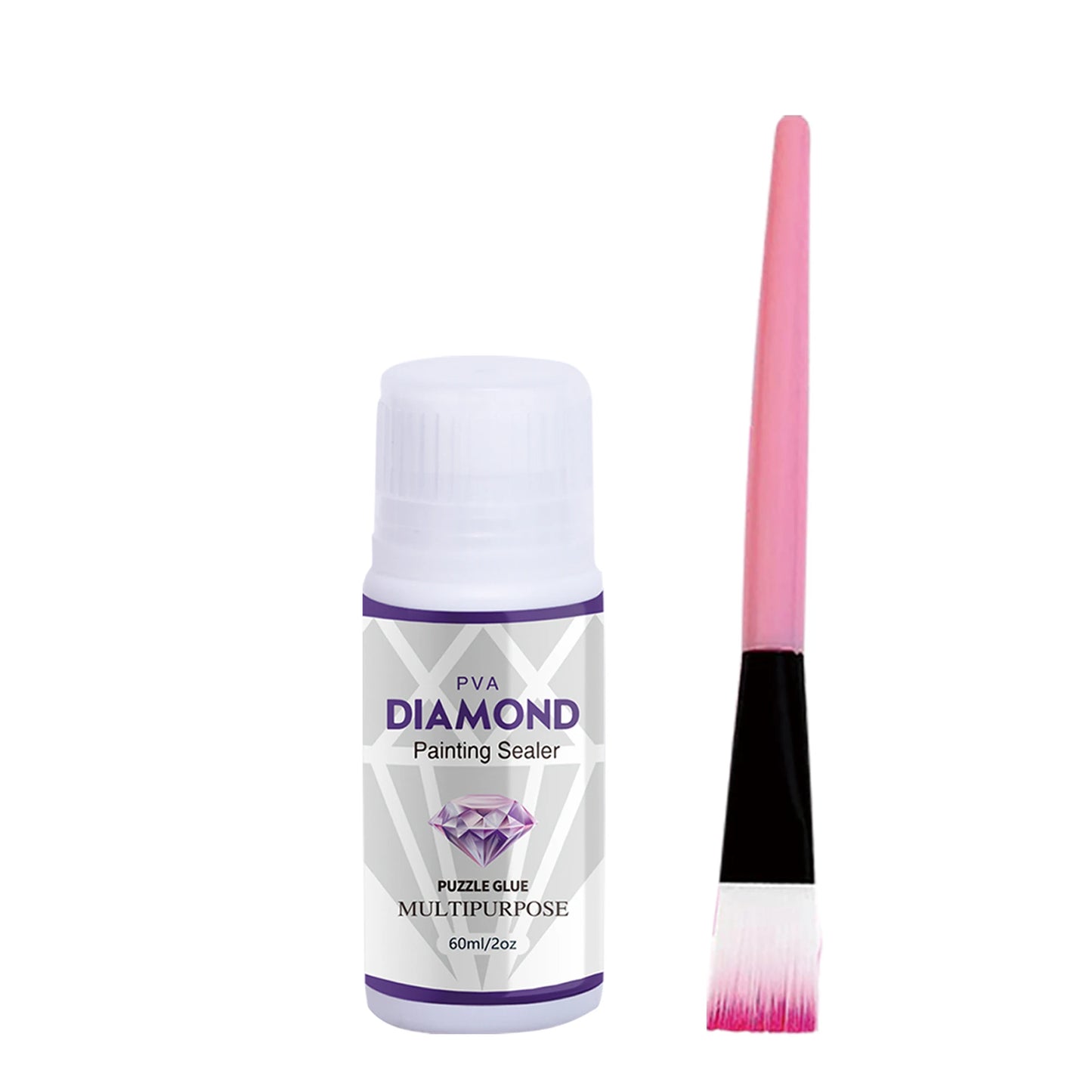 Diamond Painting Sealer Set – 60ml / 200ml Protective Glue