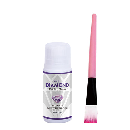 Diamond Painting Sealer Set – 60ml / 200ml Protective Glue
