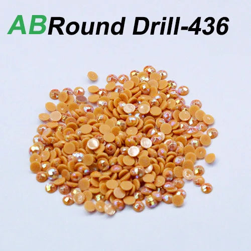 AB Round Diamond Painting Drills – 2.8 mm colour Refill Pack ca. 8000 pcs