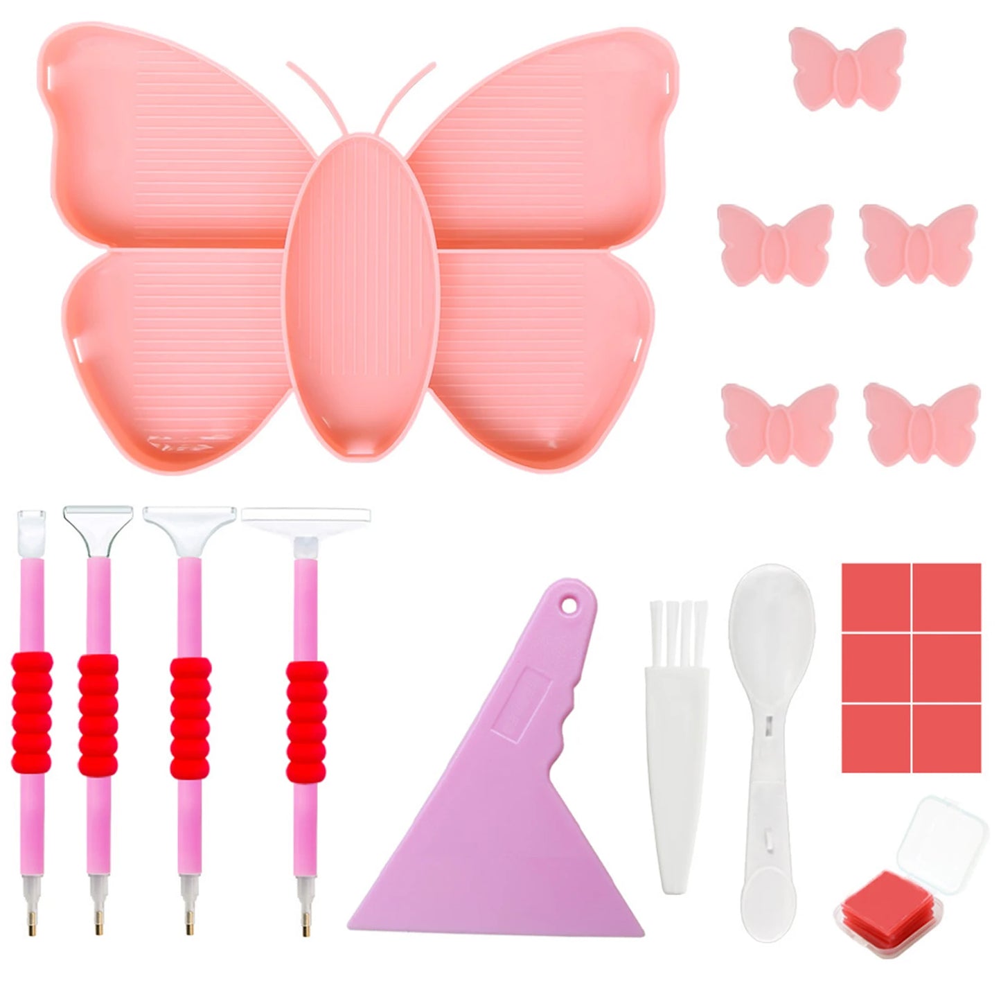 Butterfly Diamond Painting Tray Set – Trays & Tool Kit