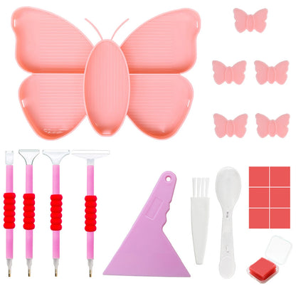 Butterfly Diamond Painting Tray Set – Trays & Tool Kit