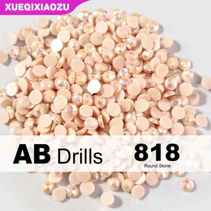 AB Round Diamond Painting Drills – 2.8 mm Colour Refill Pack ca. 1000 pcs