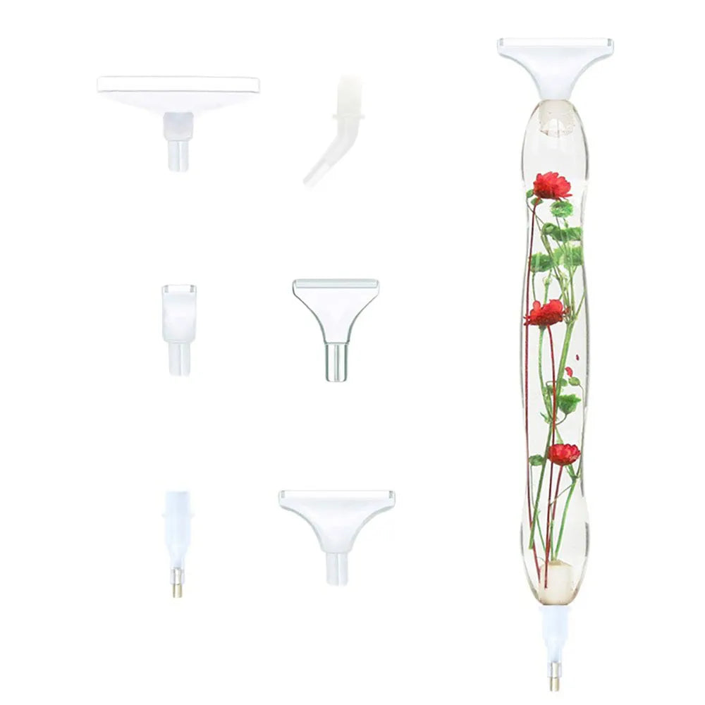 Diamond Painting Flower Resin Pen – Interchangeable Tip Tool
