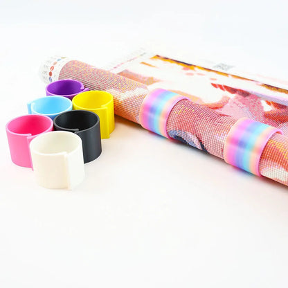 Diamond Painting Canvas Roll Holders – 2-Piece Organizer Clips