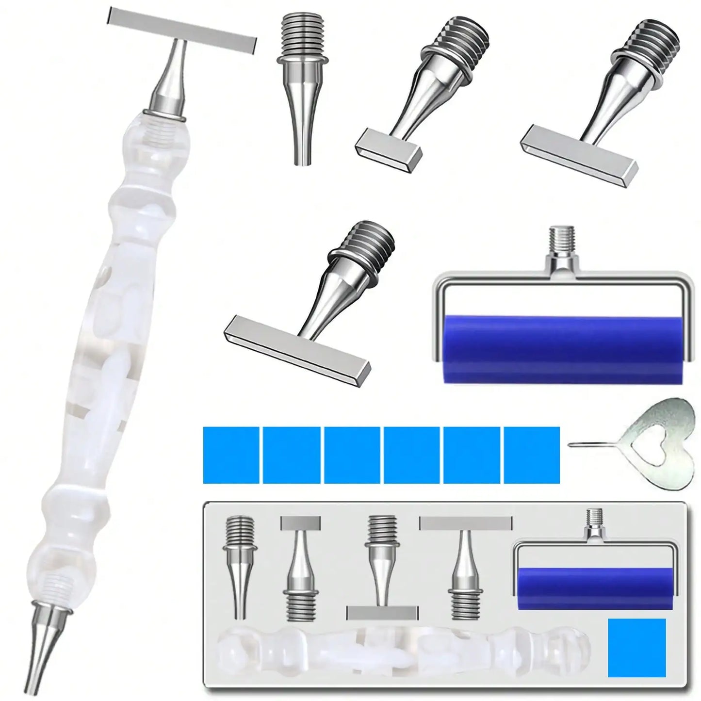Diamond Painting Pen & Roller Set – Drill Placement Tool Kit