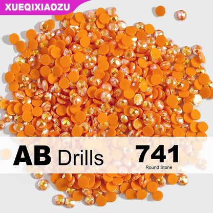 AB Round Diamond Painting Drills – 2.8 mm Colour Refill Pack ca. 1000 pcs
