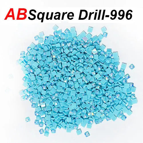 Diamond Painting AB Square Drills – Sparkling Replacement Rhinestones
