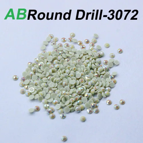 AB Round Diamond Painting Drills – 2.8 mm colour Refill Pack ca. 8000 pcs