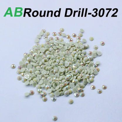 AB Round Diamond Painting Drills – 2.8 mm colour Refill Pack ca. 8000 pcs