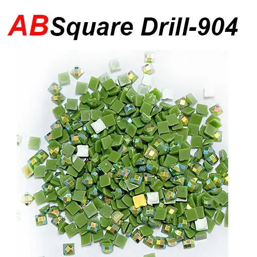 Diamond Painting AB Square Drills – Sparkling Replacement Rhinestones