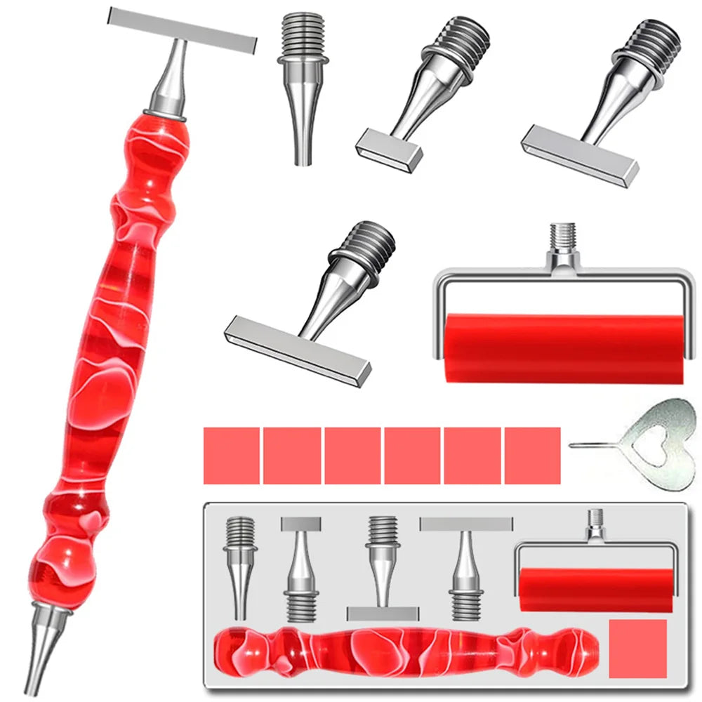 Diamond Painting Pen & Roller Set – Drill Placement Tool Kit