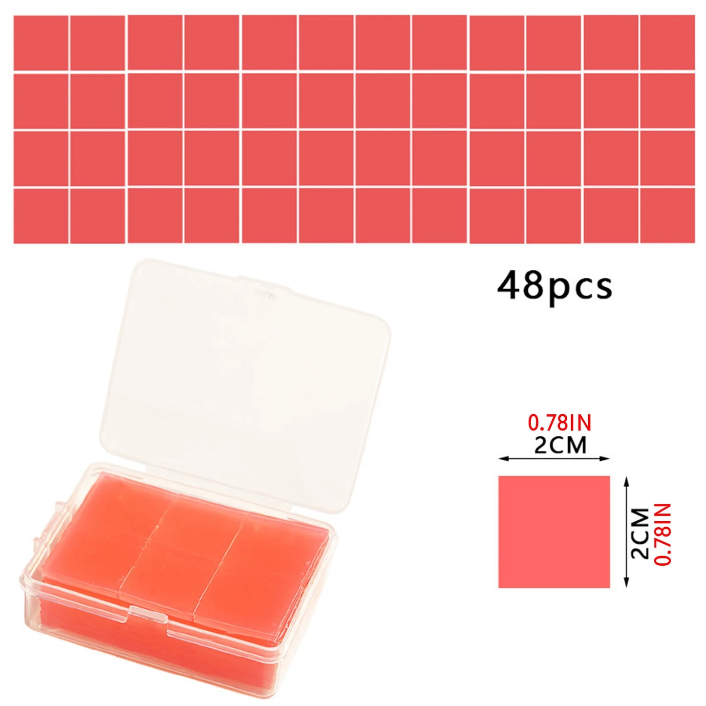 Diamond Painting Wax Storage Box – 48-Piece Glue Clay Set