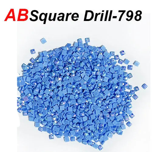 Diamond Painting AB Square Drills – Sparkling Replacement Rhinestones