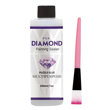 Diamond Painting Sealer Set – 60ml / 200ml Protective Glue