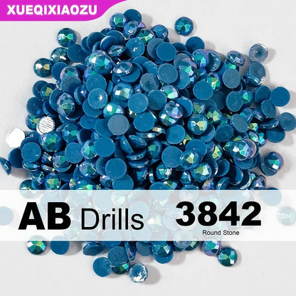 AB Round Diamond Painting Drills – 2.8 mm Colour Refill Pack ca. 1000 pcs