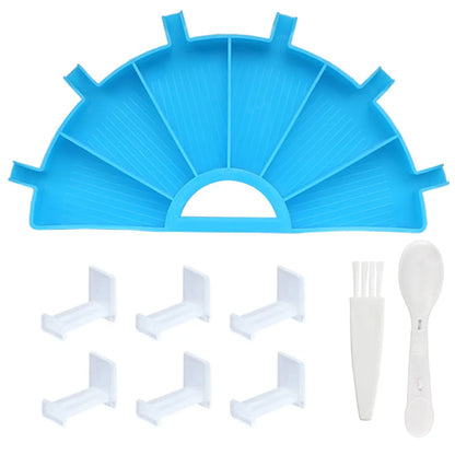 Diamond Painting 6-Grid Palette Tray Set – Drill Sorting & Pouring Tool