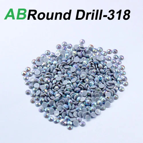 AB Round Diamond Painting Drills – 2.8 mm colour Refill Pack ca. 8000 pcs
