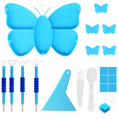 Butterfly Diamond Painting Tray Set – Trays & Tool Kit