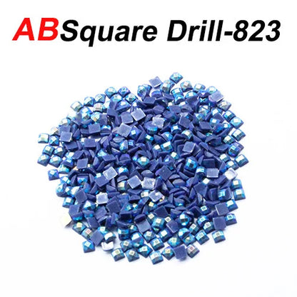 Diamond Painting AB Square Drills – Sparkling Replacement Rhinestones