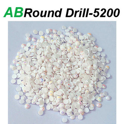 AB Round Diamond Painting Drills – 2.8 mm colour Refill Pack ca. 8000 pcs