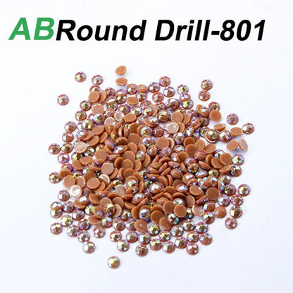 AB Round Diamond Painting Drills – 2.8 mm colour Refill Pack ca. 8000 pcs