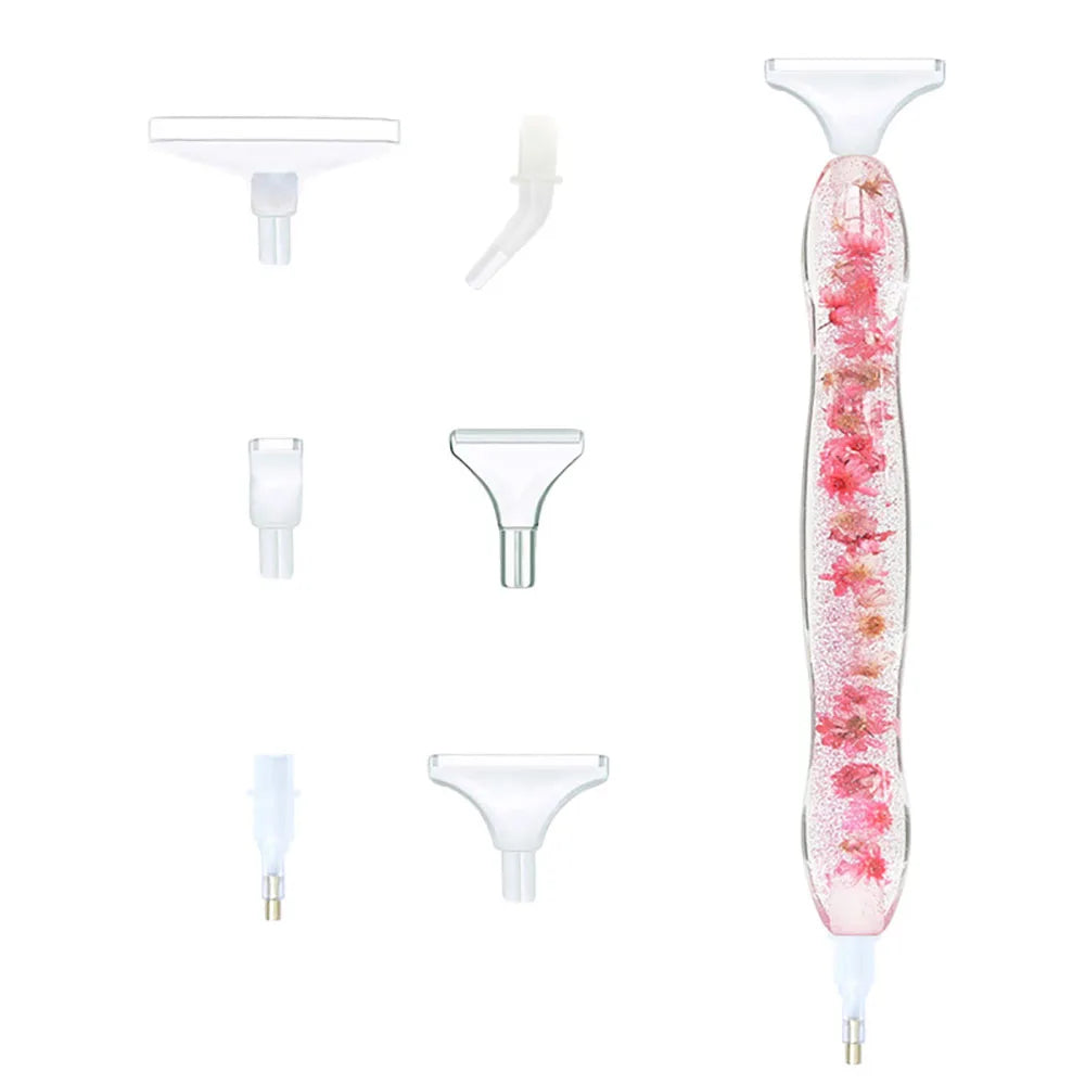 Diamond Painting Flower Resin Pen – Interchangeable Tip Tool
