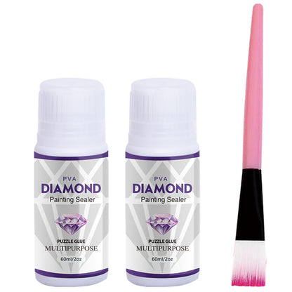 Diamond Painting Sealer Set – 60ml / 200ml Protective Glue