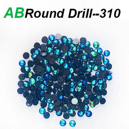 AB Round Diamond Painting Drills – 2.8 mm colour Refill Pack ca. 8000 pcs