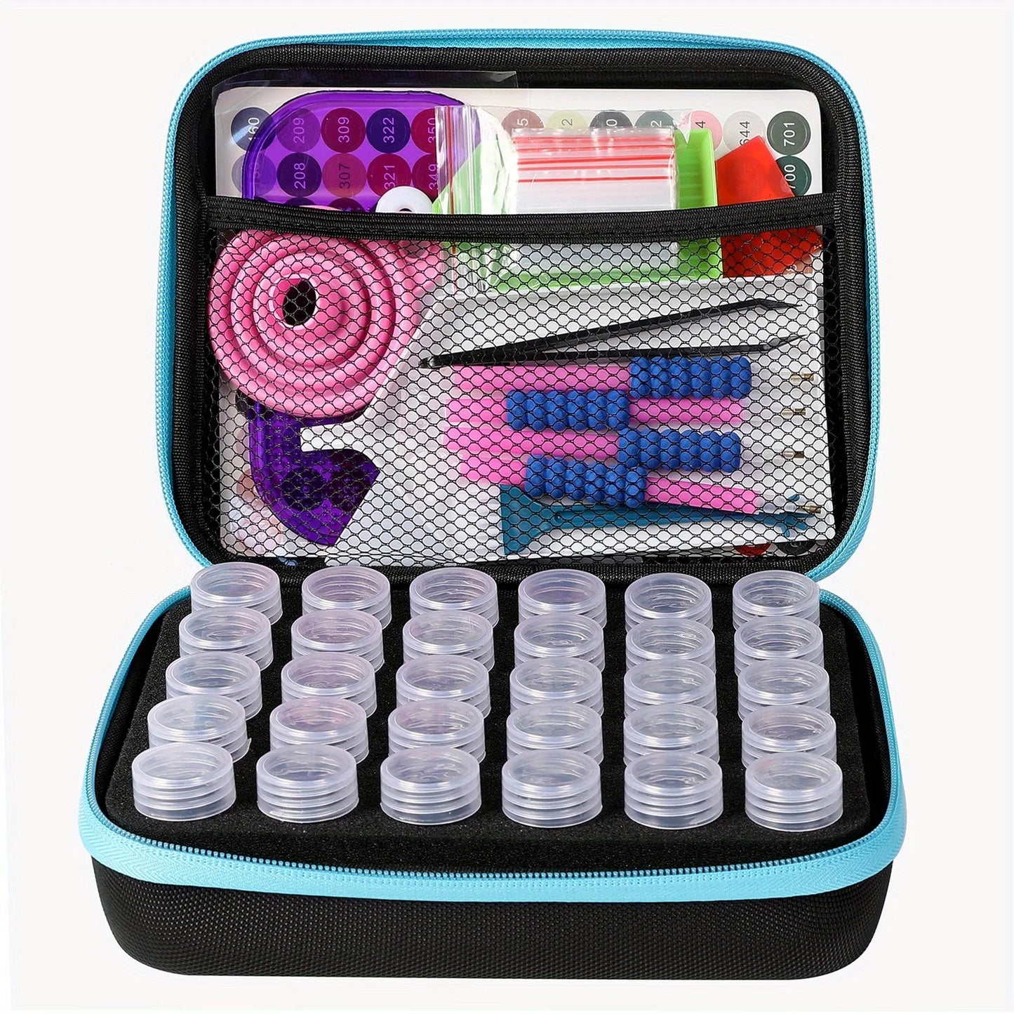 Diamond Painting Tool Storage Bag – 30-Piece Organizer Set