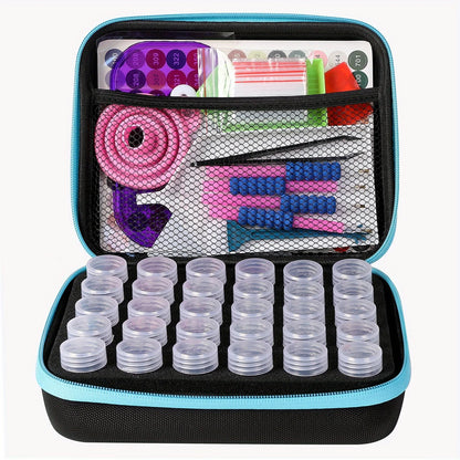 Diamond Painting Tool Storage Bag – 30-Piece Organizer Set