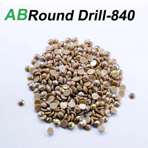 AB Round Diamond Painting Drills – 2.8 mm colour Refill Pack ca. 8000 pcs