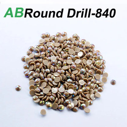AB Round Diamond Painting Drills – 2.8 mm colour Refill Pack ca. 8000 pcs