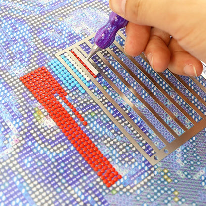 Diamond Painting Alignment Ruler – Drill Placement Guide