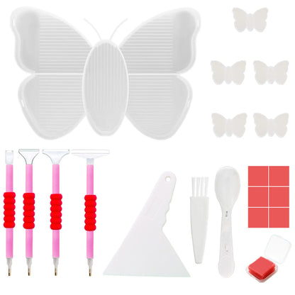 Butterfly Diamond Painting Tray Set – Trays & Tool Kit