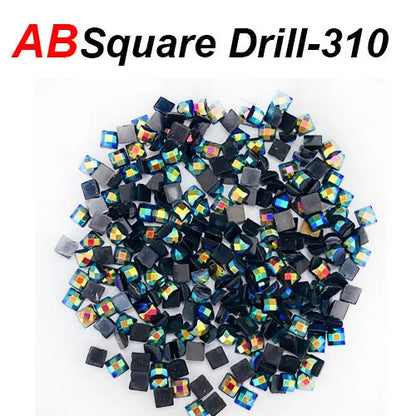 Diamond Painting AB Square Drills – Sparkling Replacement Rhinestones