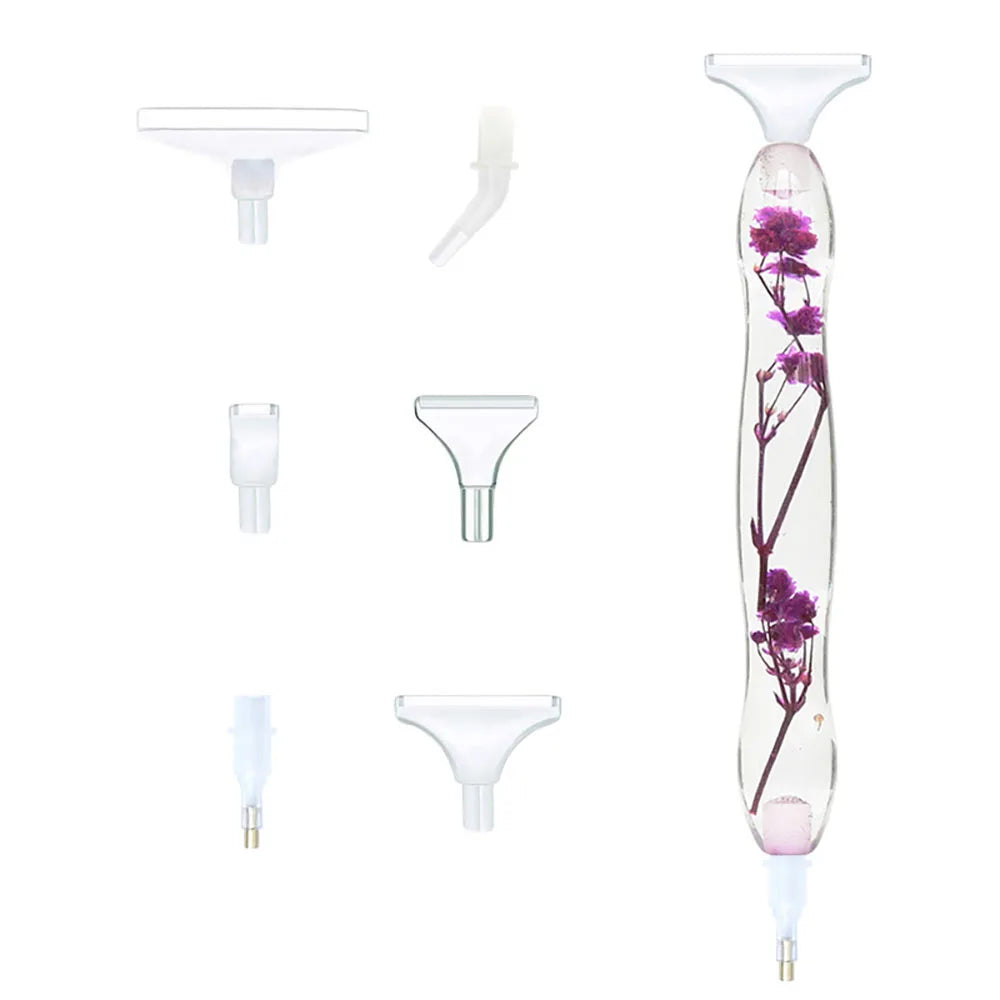 Diamond Painting Flower Resin Pen – Interchangeable Tip Tool