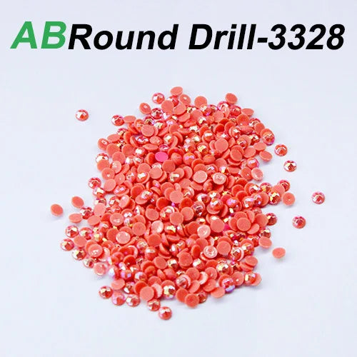 AB Round Diamond Painting Drills – 2.8 mm colour Refill Pack ca. 8000 pcs