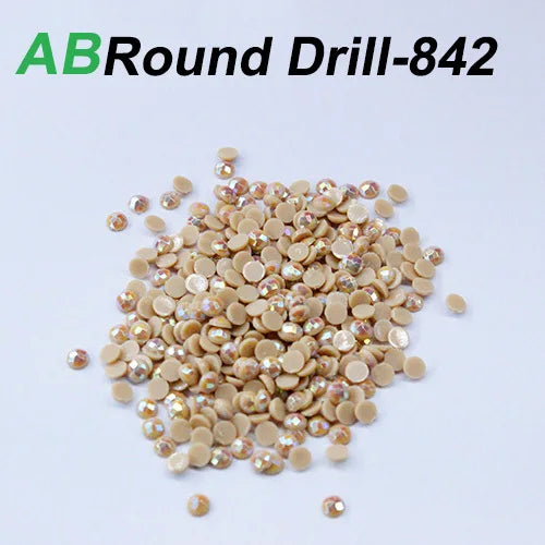 AB Round Diamond Painting Drills – 2.8 mm colour Refill Pack ca. 8000 pcs