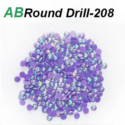 AB Round Diamond Painting Drills – 2.8 mm colour Refill Pack ca. 8000 pcs