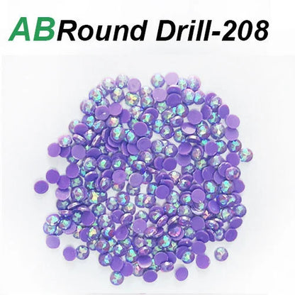 AB Round Diamond Painting Drills – 2.8 mm colour Refill Pack ca. 8000 pcs