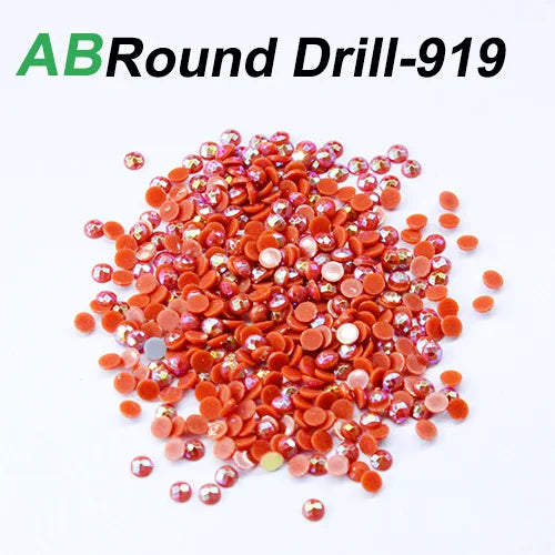 AB Round Diamond Painting Drills – 2.8 mm colour Refill Pack ca. 8000 pcs