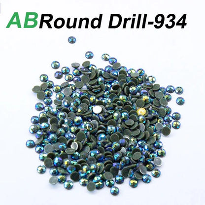 AB Round Diamond Painting Drills – 2.8 mm colour Refill Pack ca. 8000 pcs