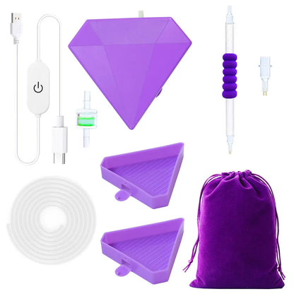 Vacuum Diamond Painting Pen Kit – Electric Drill Placement Tool Set
