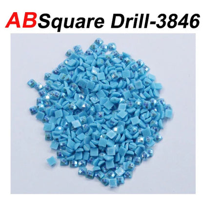 Diamond Painting AB Square Drills – Sparkling Replacement Rhinestones